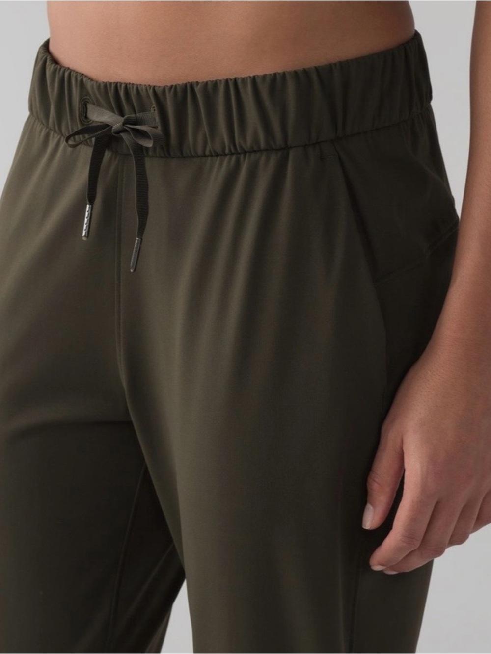 Lululemon On The Fly Pant *28" Dark Olive. Size 6